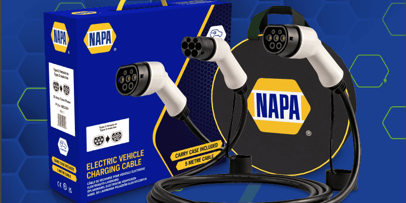 NAPA electric vehicle charging cable 