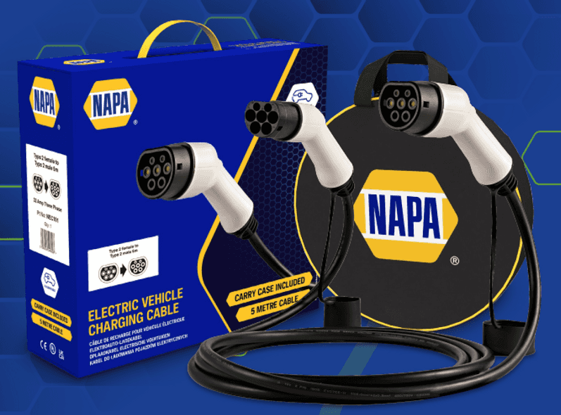 NAPA electric vehicle charging cable